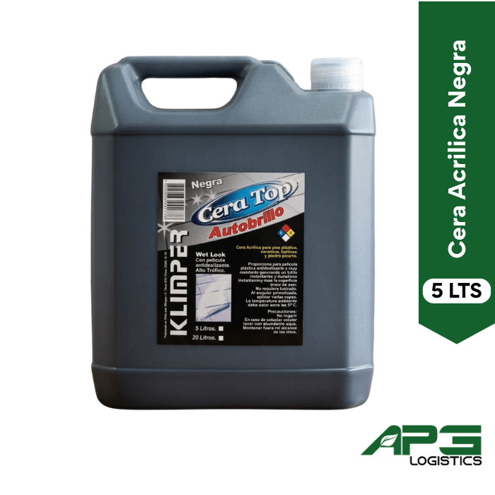 Cera Acrilica Negra Top Bidon 5Lts1