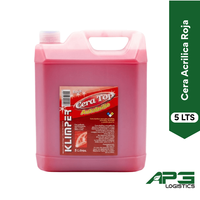 Cera Acrilica Roja Top Bidon 5Lts1