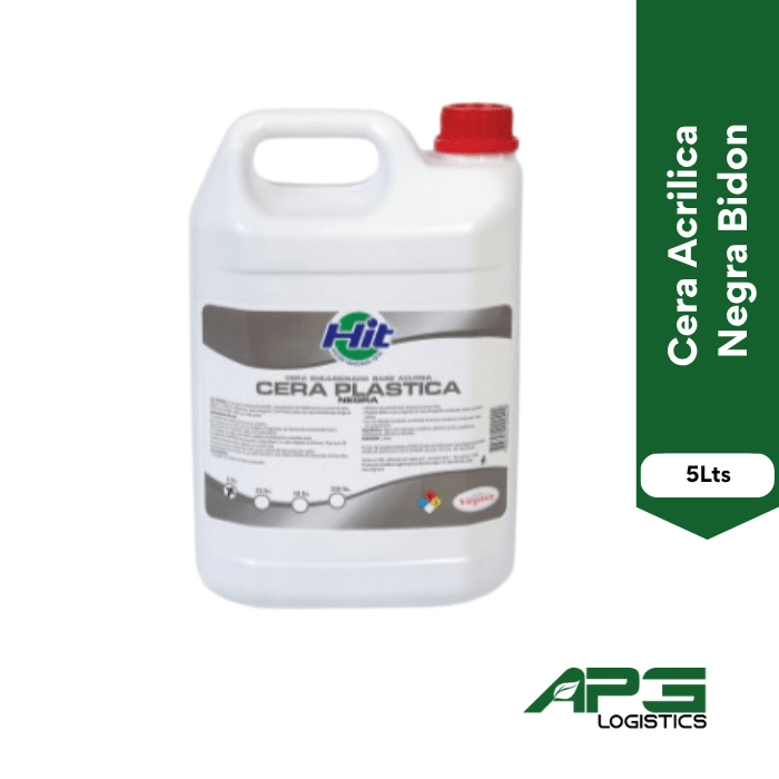 Cera Emulsionada Hit Negra Bidon 5 Lts1