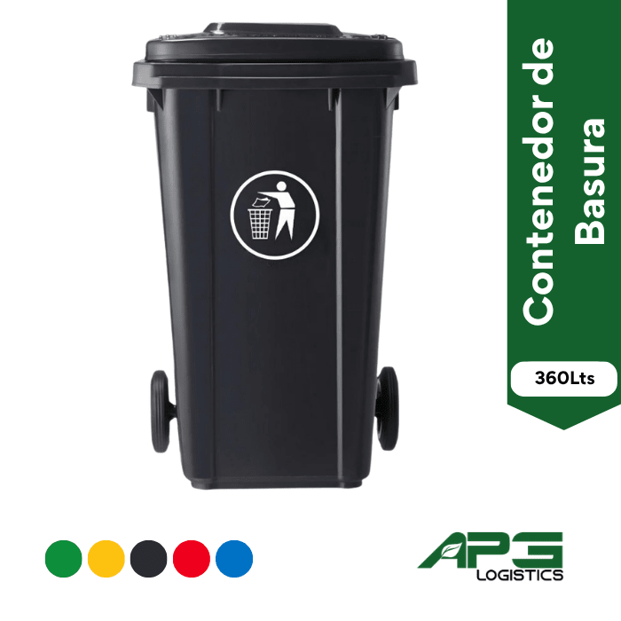 Contenedor de Basura 360Lts A - Pedido1