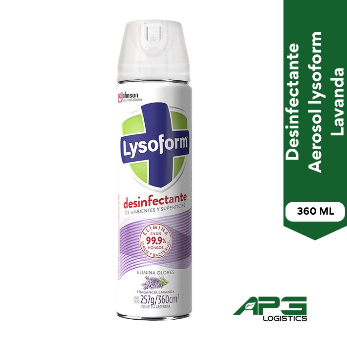 Desinfectante Aerosol lysoform Olor Surtido 360 ML3