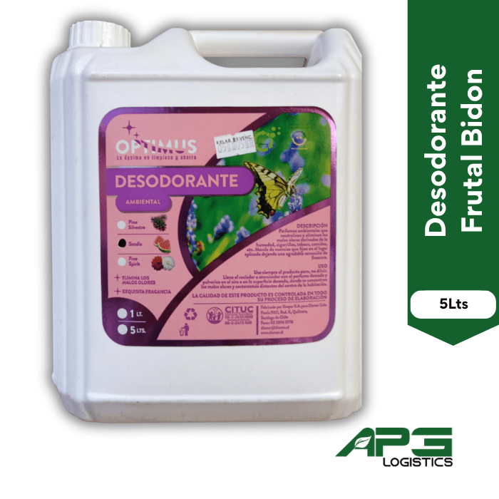 Desodorante Frutal Bidon 5Lts1