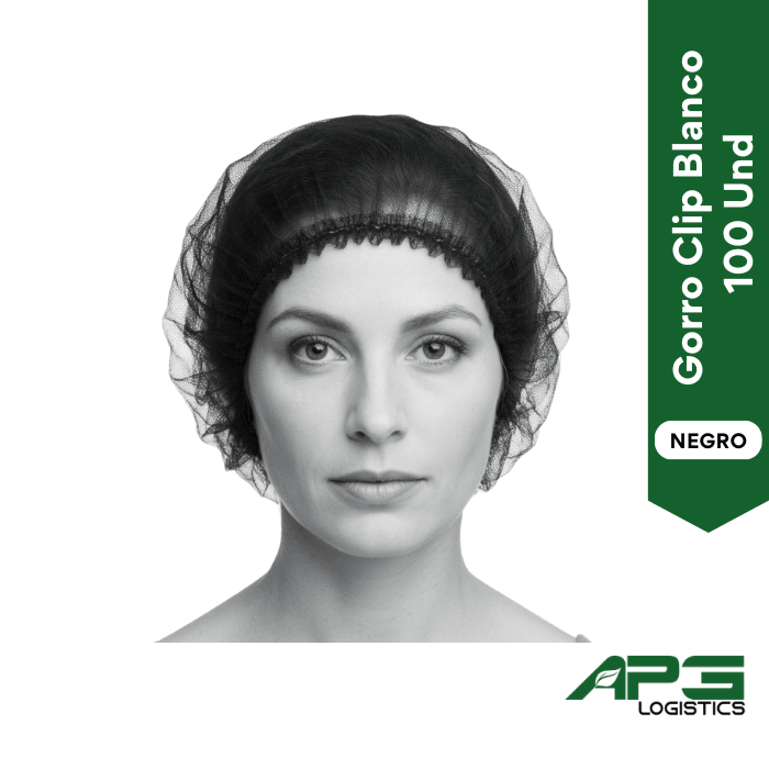 Gorro Clip Negro 100 Und1