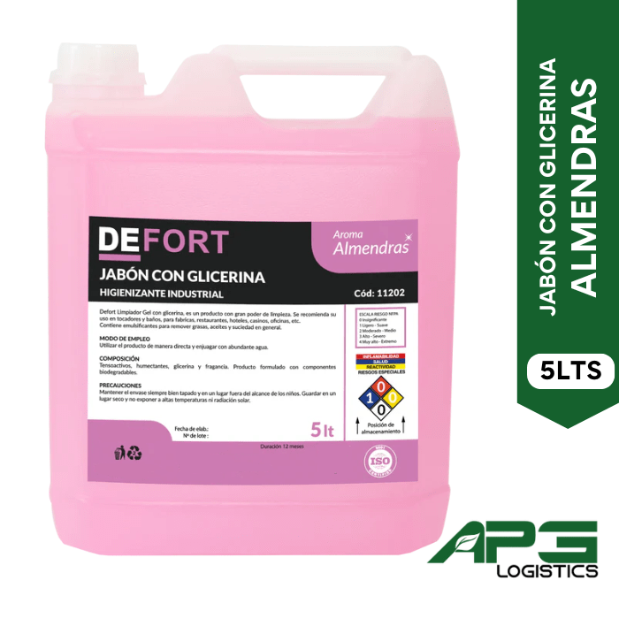 Jabón de Mano c/ Glicerina Almendra Bidon 5Lts1