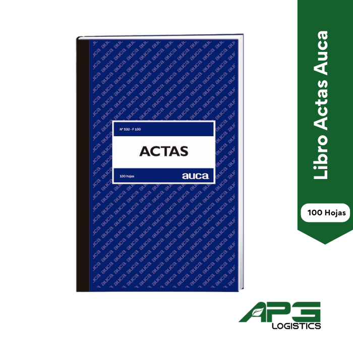 Libro Actas 100 Hojas Auca1