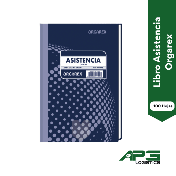 Libro Asistencia 100 Hojas Orgarex1