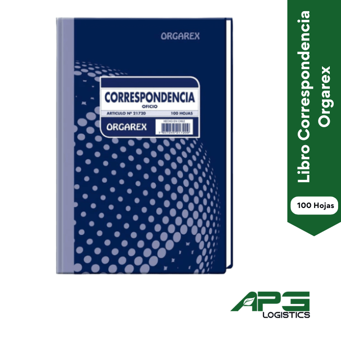 Libro Correspondencia 100 Hojas Orgarex1