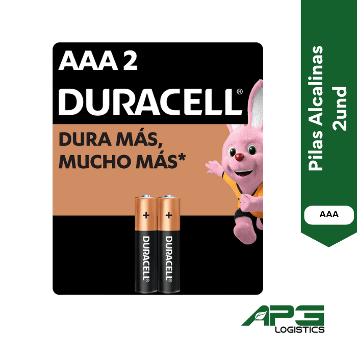 Pilas Alcalinas Duracell AAA 2 Und1
