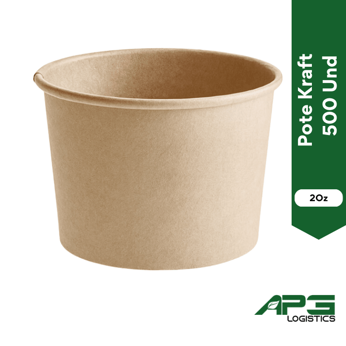 Pote Kraft 20 Oz 500Und1