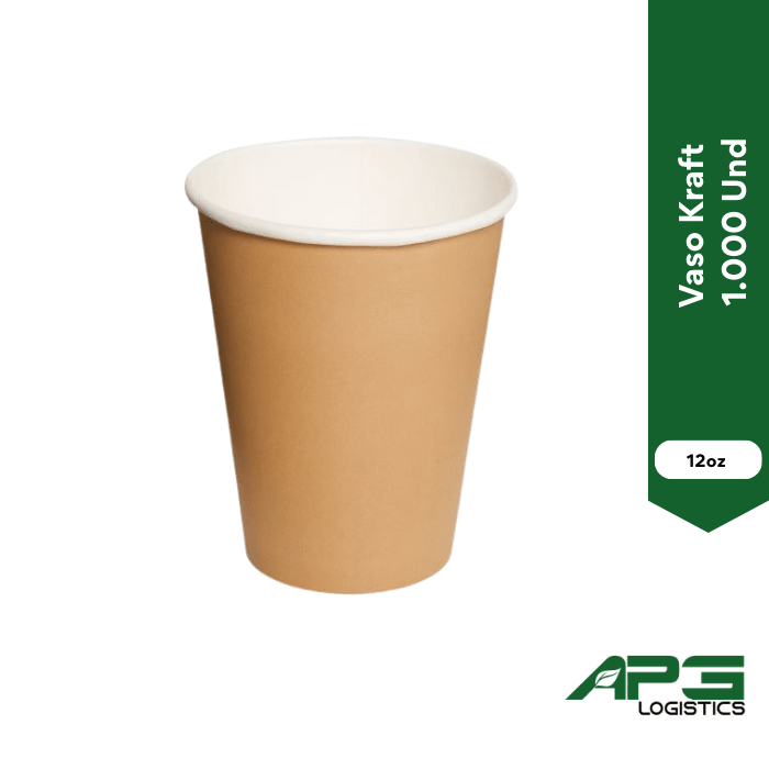 Vaso Kraft 12oz 1.000 Und1