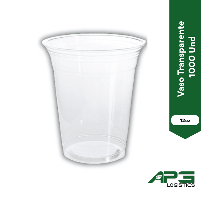Vaso Transparente PP 12oz 1.000 Und1