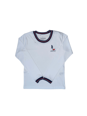 LCN POLO JERSEY ML BLANCO