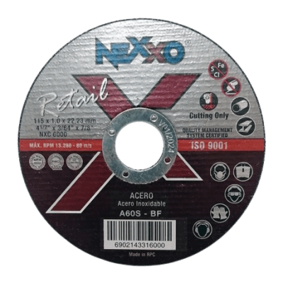 DISCO CORTE 1MM METAL 4,5 115MM