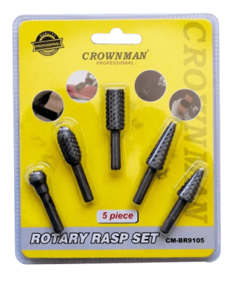 KIT BROCAS ESCOFINAS 5PCS 1/4 6MM