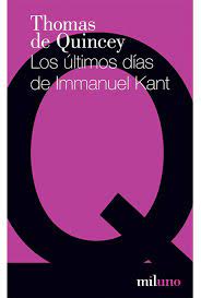 LOS ULTIMOS DIAS DE IMMANUEL KANT1