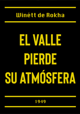 EL VALLE PIERDE SU ATMOSFERA
