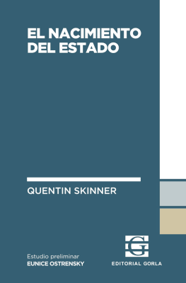 El nacimiento del estado1