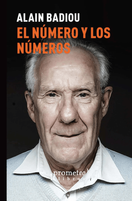 NUMERO Y LOS NUMEROS, EL1