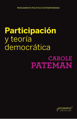 PARTICIPACION Y TEORIA DEMOCRATICA1