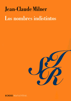 NOMBRES INDISTINTOS, LOS1