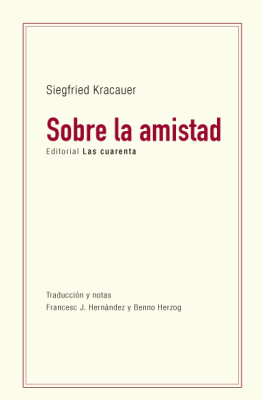 SOBRE LA AMISTAD