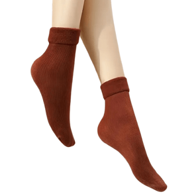 Calcetas de chiporro y segunda piel lisas colores surtidos para mujer - Pack 12 unidades1