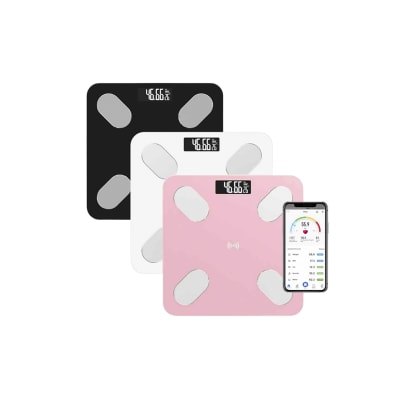 Pesa de baño inteligente smart app 180 kg - Pack 1 undad1