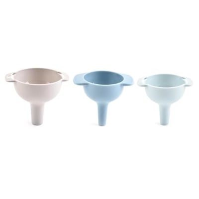 Embudo ligero de plástico multifuncional resistente asas laterales - Pack 3 unidades1