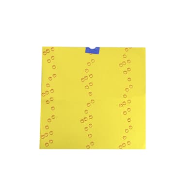 TRAPERO AMARILLO CON OJAL REFORZADO 40X40 CMS PACK 12 UNIDADES