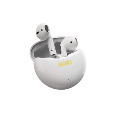 Audífonos  Bluetooth Inalámbricos color blanco - Pack 1 Unidad