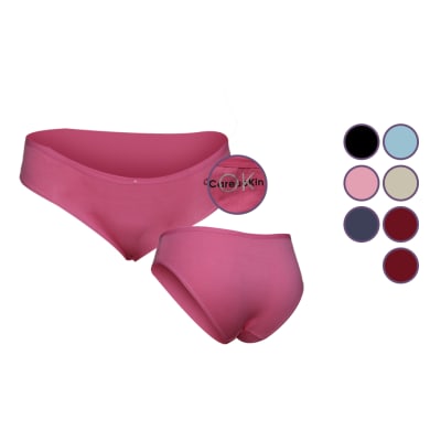 Bikinis Estamapdo Colores Lisos Surtidos Para Mujer - Pack 12 Unidades1