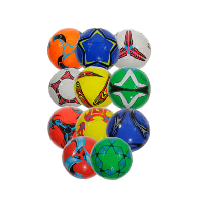 Balón pelota de futbol genérico para niños - Pack 3 unidades