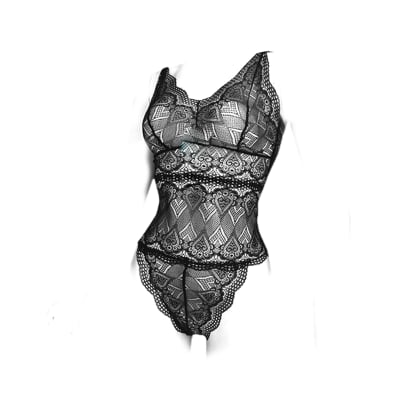 Body sexy con diseño corazones para mujer - Pack 3 unidades