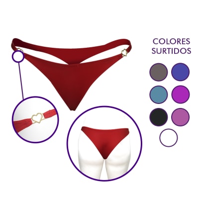 BIKINI CURVIS DE LYCRA ELASTICADA PACK DE 12 UNIDADES