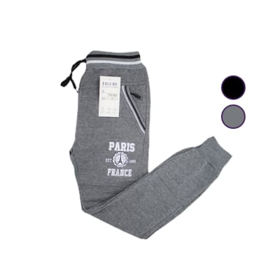 Buzo con bolsillos y puños letras paris francia para niños - Pack 12 unidades