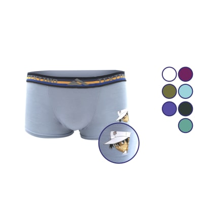 Bóxer corto algodón con diseño príncipe del Tenis para niños - Pack 3 unidades1