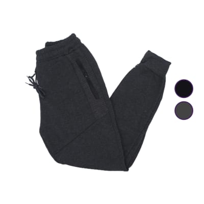 Buzos de polar juvenil con bolsillos en color liso para niños - Pack 3 unidades