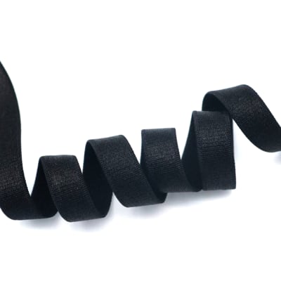 Elástico bretel de tela en color negro para ajustar sostén para mujer - Pack 10 unidades