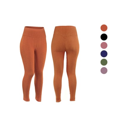 Calza texturizada levanta glúteos push up surtidos para mujer - Pack 6 unidades