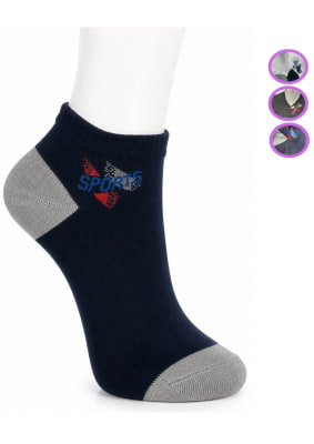 Calcetas tobilleras sport color surtidos para hombres - Pack 12 unidades