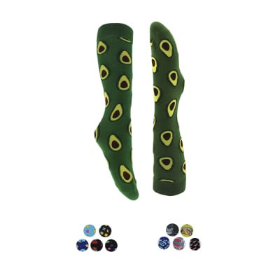 Calcetas largas estampados divertidos surtidos para hombre - Pack 6 unidades1