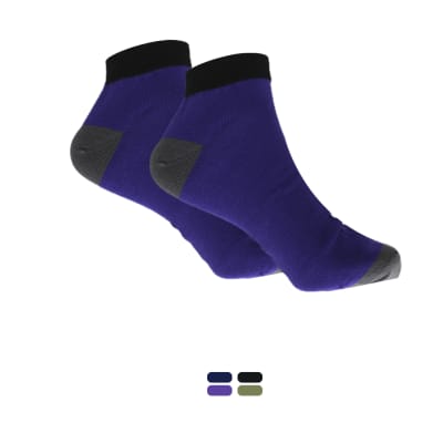 Calcetas Tobilleras antibacterianas elimina mal olor para hombre - Pack 4 unidades1