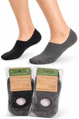 Calcetas tipo panchitas que elimina mal olor  para hombre - Pack 6 unidades