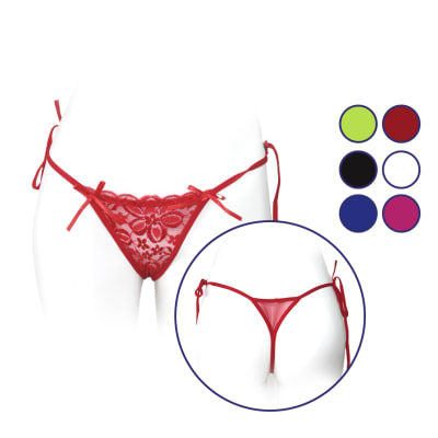 Colaless De Malla Y Lazos Como Detalle Para Mujer - Pack 12 Unidades1