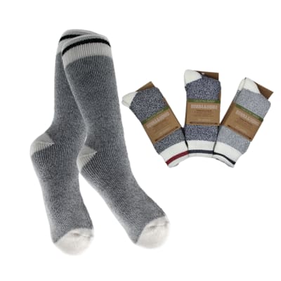 Calcetas ultra térmicas unisex de poliamida diseño jaspeados - Pack 2 unidades1
