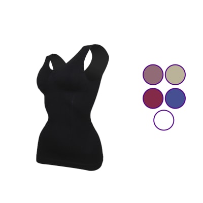 Camiseta Faja Reductora Pabilo Con Poco Relleno Para Mujer - Pack 10 Unidades1