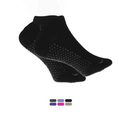 Calceta Tobillera Antibacteriana Y Bambú Para  Mujer - Pack 12 Unidades1