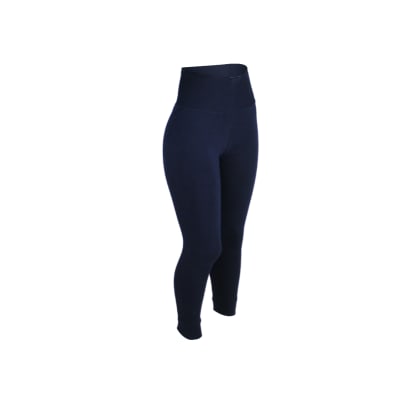 Calza algodón nacional XL color azul oscuro para mujer - Pack 1 unidad1