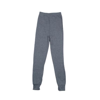 Calzoncillo Largo De Algodón Color Liso Gris Para Niño - Pack 12 Unidades