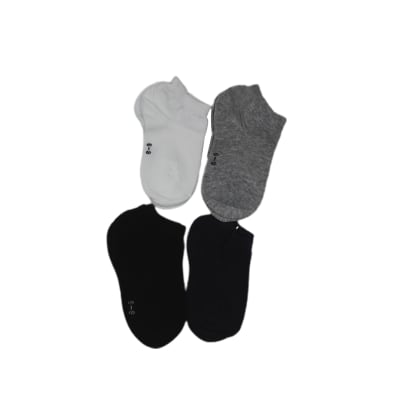 Calceta tobillera de algodón color surtido para niños - Pack 12 unidades1